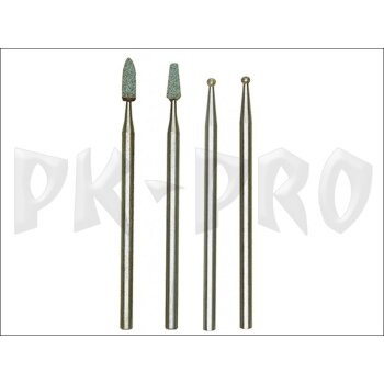 Werkzeugsatz für Glasbearbeitung, 4-tlg.