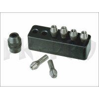 MICROMOT Collets, 6 pcs. with collet nut and holder
