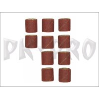 Schleifzylinder, 10 mm, Korn 150, mit 10 Schleifbändern
