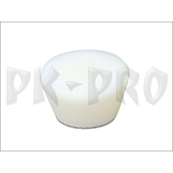 Polierschwamm konisch Ø 50 mm, hart (weiß), 2 Stück