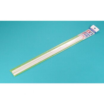 Dreikantprofil 3mm (8) 400mm weiß Kst.