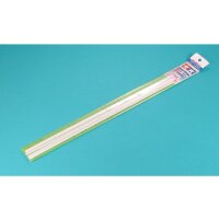 Dreikantprofil 3mm (8) 400mm weiß Kst.