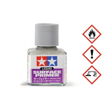 Tamiya Liquid Surface Primer Grey 40ml