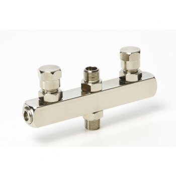 Airbrush Manifold 3 Ports 1/8