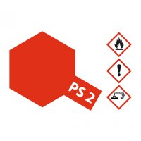 PS-2 Red Polycarbonate 100ml