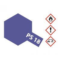 PS-18 Metallic Purple Polycarb. 100ml