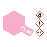 PS-40 Translucent Pink Polyc. 100ml