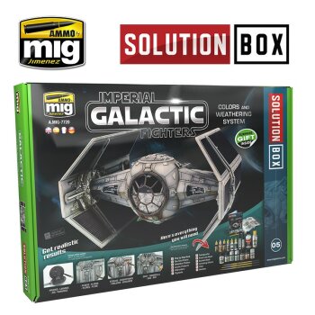 A.MIG-7720 How To Paint Imperial Galactic Fighters Solution Box