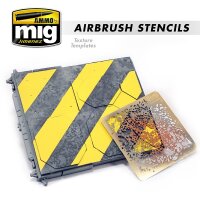 A.MIG-8035 Airbrush Stencils