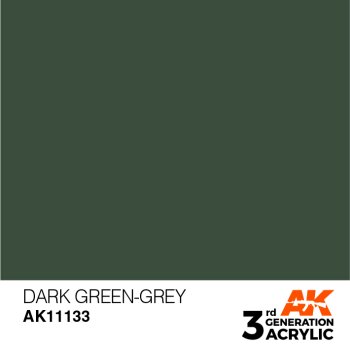 Ak Dark Green Grey 3rd Generation 17ml