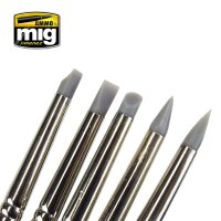 A.MIG-7606 Rubber Brush Set