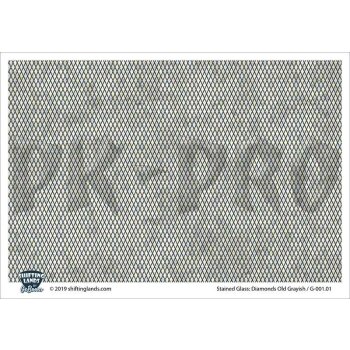 Stained Glass Diamonds - Old Grayish