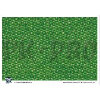 Stained Glass Diamonds - Old Green