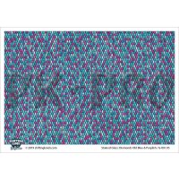 Stained Glass Diamonds - Old Blue & Purplish