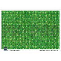 Stained Glass Squares - Old Green