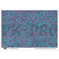 Stained Glass Shields - Old Blue & Purplish