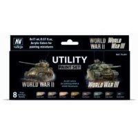 Model-Color Utility Paint Set (8x17mL)