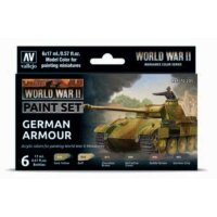 Model-Color WWII German Armour (6x17mL)