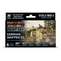 Model-Color WWII German Waffen SS (6x17mL)