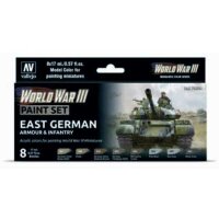 Model-Color WWIII East German Armour & Infantry (8x17mL)