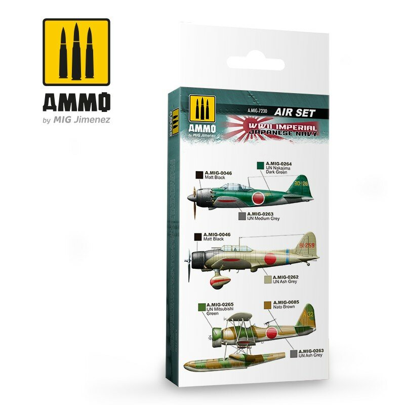 GIM Ammo by Mig WWII Imperial Japanese Navy For Model Kits Mig 7230