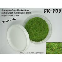 PK-PRO Statikgras Grün Dunkel 2mm (140mL)