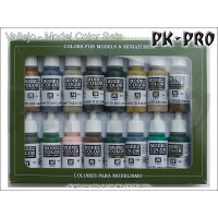 Model-Color-Set-14-WWII-German-Camouflage-(16x17mL)