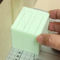 Bundle: Tabletop terrain from XPS foam: Buildings (English) plus template set