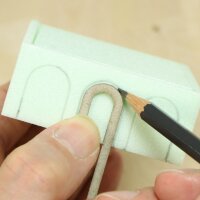 Bundle: Tabletop terrain from XPS foam: Buildings (English) plus template set