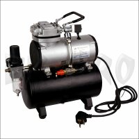 Airbrush mini compressor with air reservoir Fengda AS-189...