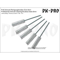 PK-Profi-Airbrush-Reinigungsbürsten-Grün-8mm-(5x)