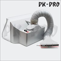 WT-Airbrush Spray Booth Kit Filter Extraction Paint Art Craft 9m³/min LED-Wiltec-900