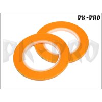 CREATEX Masking Tape Rolls, yellow 36 m x 18 mm (2pcs)