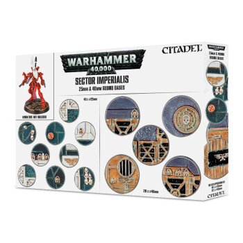 Sector Imperialis 25 & 40Mm Round Bases
