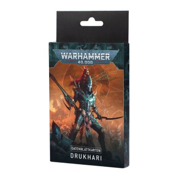 Datasheet Cards: Drukhari (German)