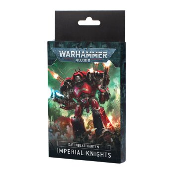 DATENBLATTKARTEN: IMPERIAL KNIGHTS (DEU)