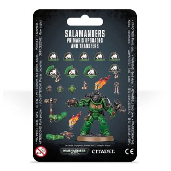 UPGRADES UND -ABZIEHBIL. DER SALAMANDERS