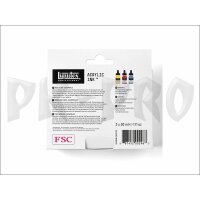 Liquitex Professional Acrylic Ink 3 x 30ml Essentielle Farben