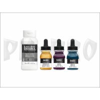 Liquitex Professional Acrylic Ink Technik Set Dunkle Farben  3 x 30ml