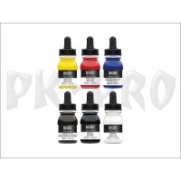 Liquitex Professional Acrylic Ink Set Basisfarben 6 x 30 ml Flaschen