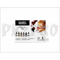 Liquitex Professional Acrylic Ink Set 6X30 mL Iridescents