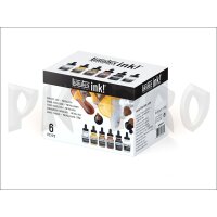 Liquitex Professional Acrylic Ink Set 6X30 mL Iridescents