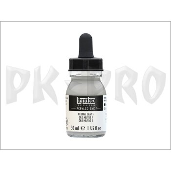 Liquitex Professional Acrylic Ink 30ml Flasche Neutralgrau Nummer 5 (599)