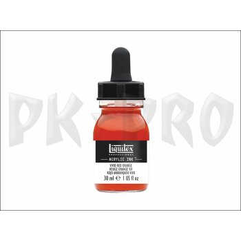 Liquitex Professional Acrylic Ink 30 mL 620 Vivid Red Orange