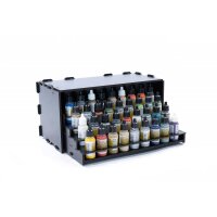 Black Paint Rack: Farbregal ausziehbar (Dropper)