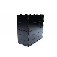 Black Paint Rack: Farbregal ausziehbar (Tribüne)