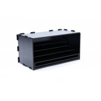 Black Paint Rack: Farbregal ausziehbar (Tribüne)