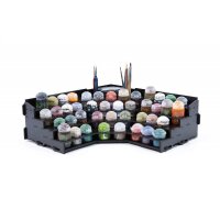 Black Paint Rack: Eck Farbregal Top (Citadel)