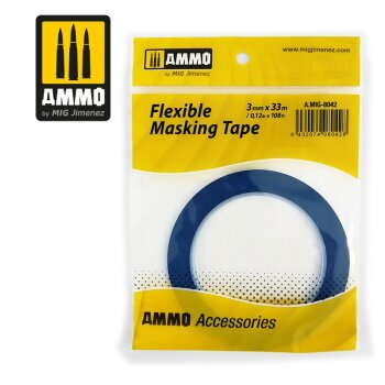A.MIG-8042-Flexible-Masking-Tape-(3mmx33m)