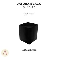 Jatoba Black Varnish 40 X 40 X 50